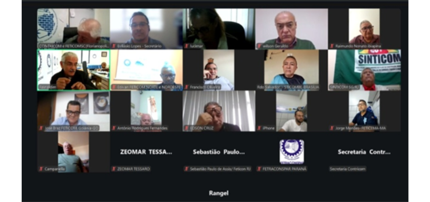 REUNIÃO DA CONTRICOM PLANEJA AÇÕES PARA 2º SEMESTRE DE 2025