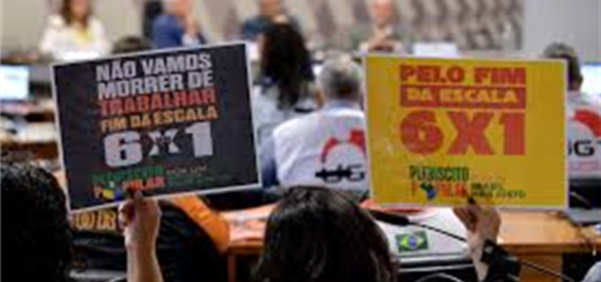 Pressão das ruas e nas redes avança e maioria quer enterrar escala 6×1
